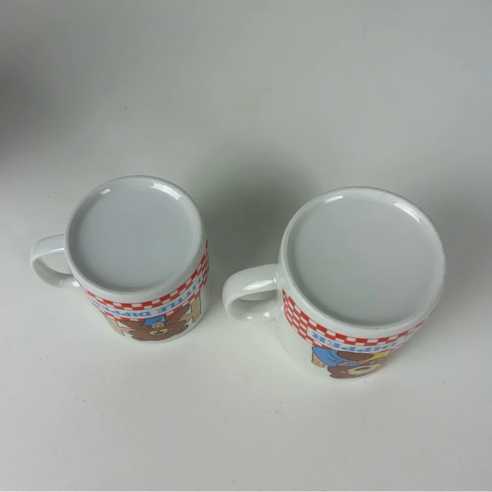 Vintage New In Box '90s Avon Big Dipper & Little Dipper Mug Set